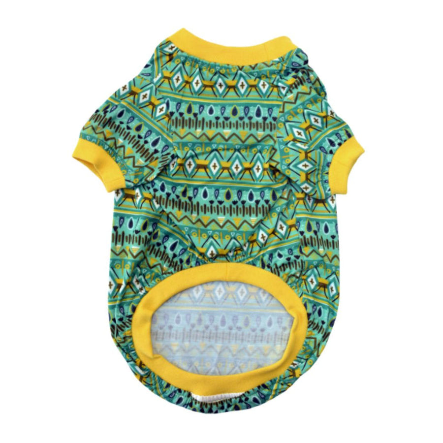 Pets Way Tribal Printed T-Shirt for Dogs