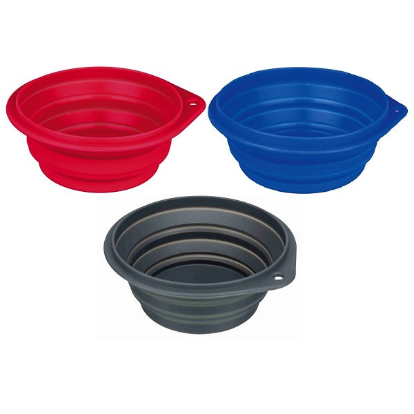 Trixie Travel Bowl Silicone for Dogs & Cats