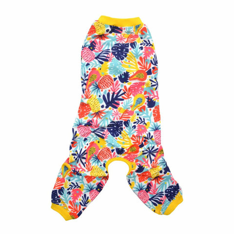 Pets Way Tropical Printed Jumpsuit for Dogs