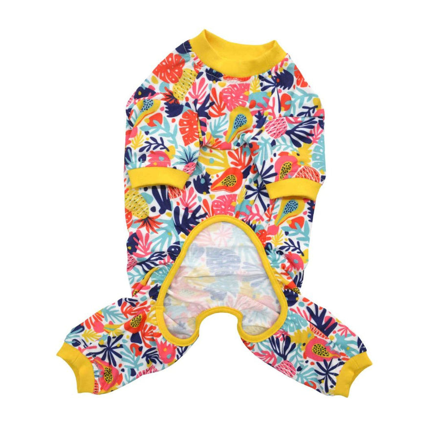 Pets Way Tropical Printed Jumpsuit for Dogs