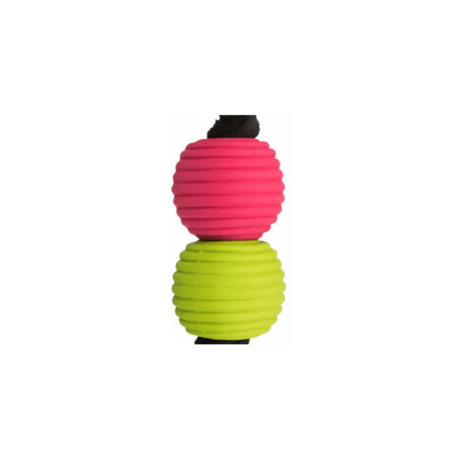 Trixie Playing Rope with Ball Latex/Cotton Soundless Toy for Dogs