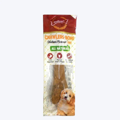 Gnawlers Chicken Flavour Bone Dog Treats Medium