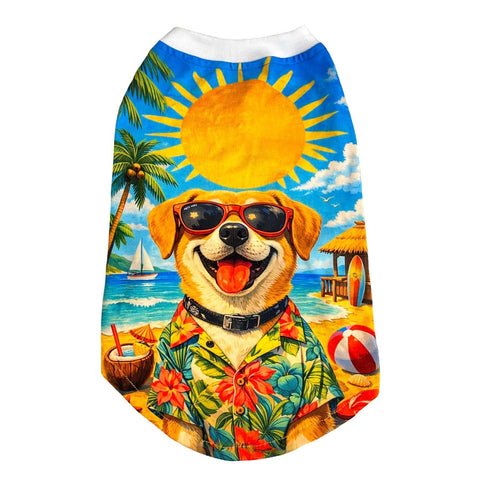 Pets Way Vacation T-shirt for Dogs