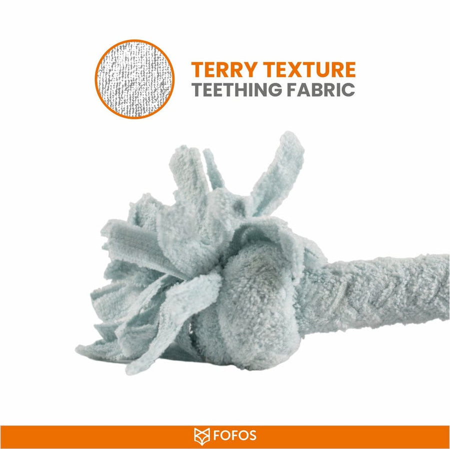 Fofos Terry Rope 2Knots Puppy Toy