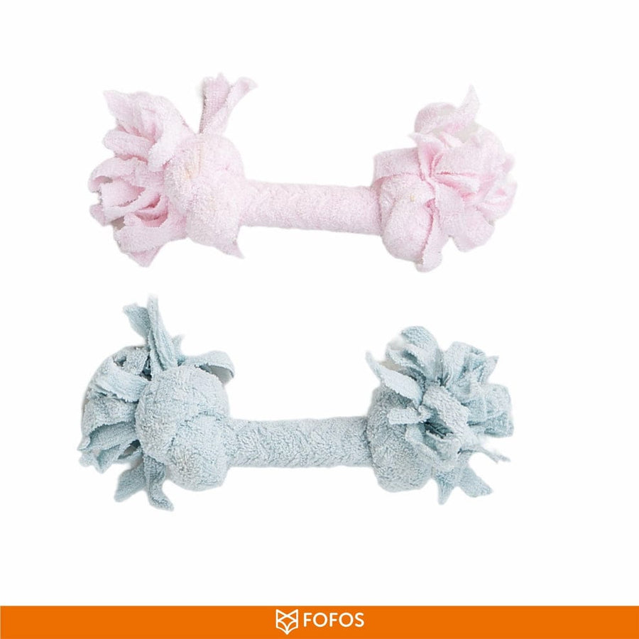 Fofos Terry Rope 2Knots Puppy Toy