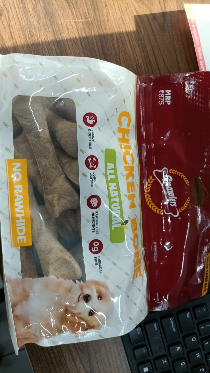Gnawlers Chicken Bone Small for Dogs