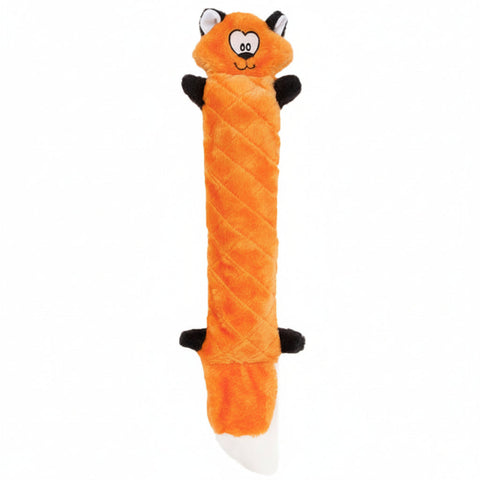 Zippy Paws Fox Jigglerz Plush Toy for Dogs