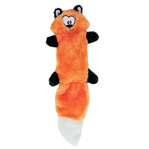 Zippy Paws Zingy Fox Plush Toy for Dogs