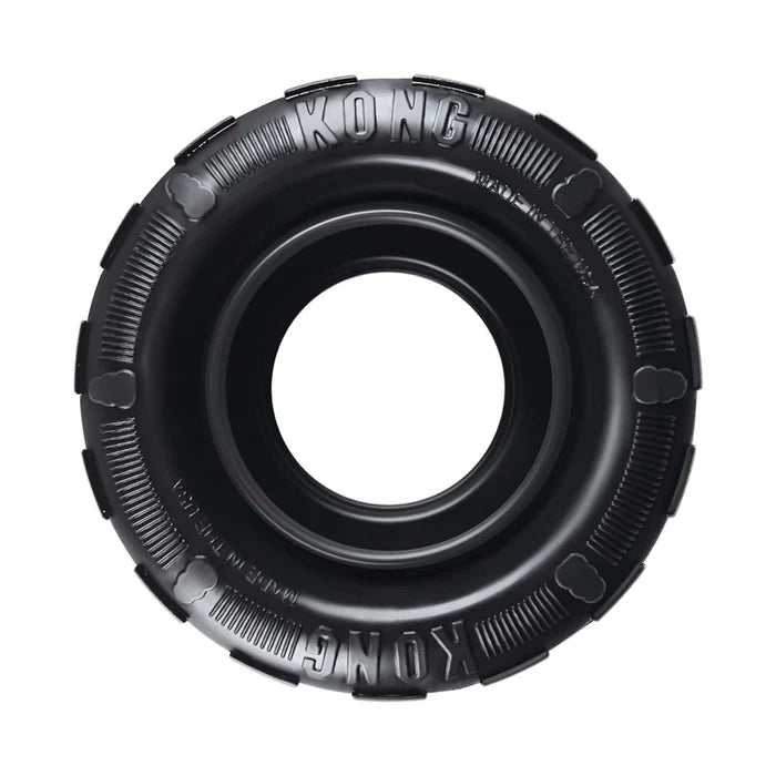 Kong Tires Durable Rubber Chew Toy and Treat Dispenser Dog Toy