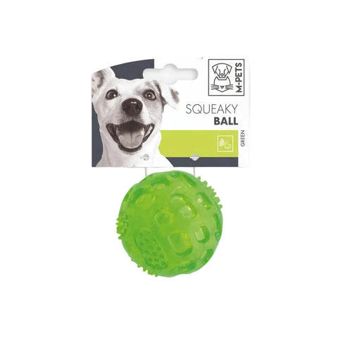 M-Pets Squeaky Ball Toy for Dogs