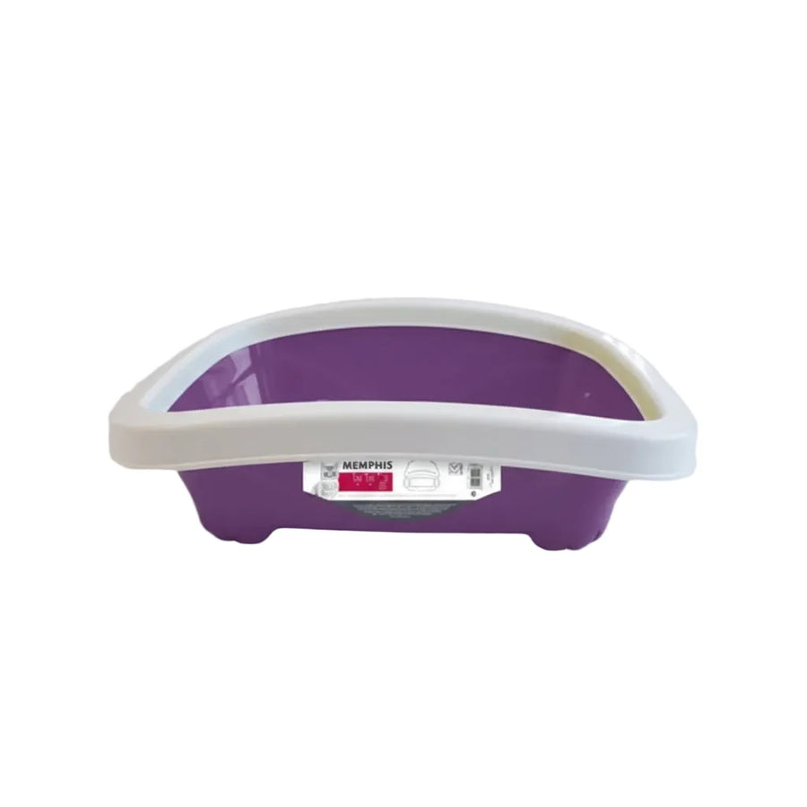M Pets Memphis Litter Tray with Rim for Cats
