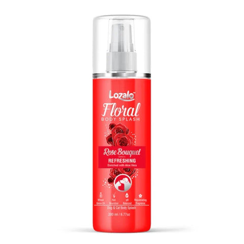 Lozalo Rose Bouquet Floral Dogs & Cats Body Splash