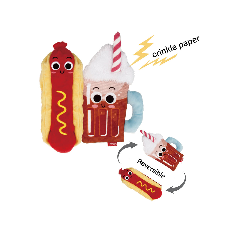 Gigwi Foody Friendz Reversible