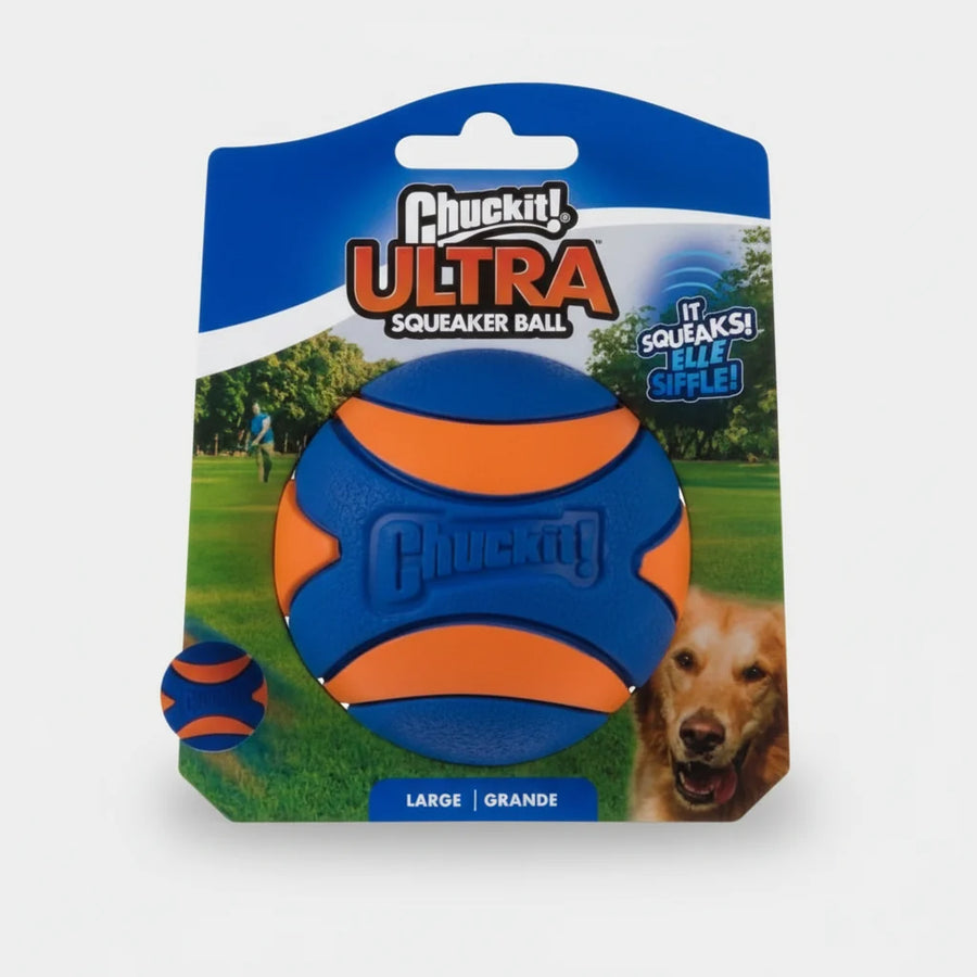 Chuckit Ultra Squeaker Ball Toy for Dogs
