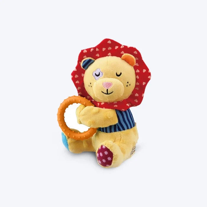 GiGwi Friendz With Tpr Ring Plush Toy for Dogs