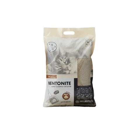 M Pets Natural Yellow Bentonite Super Clumping Cat Litter