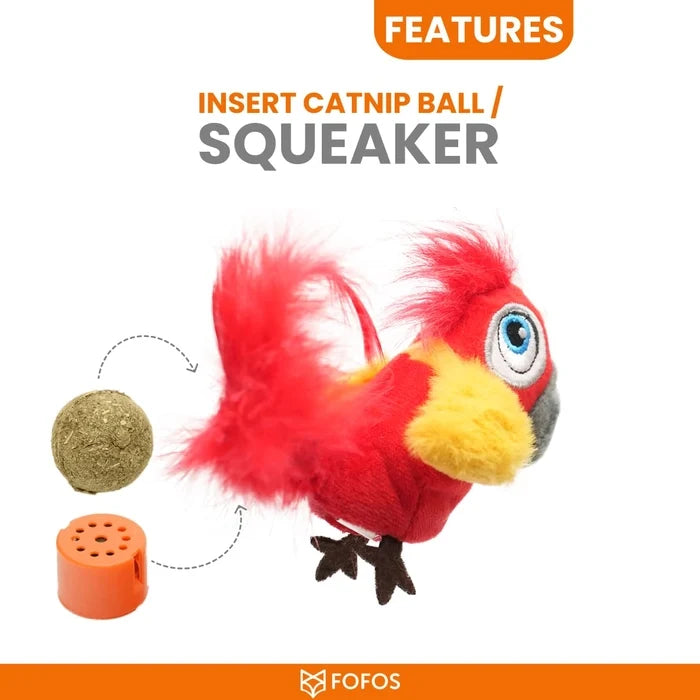 Fofos Parrot Cat Toys