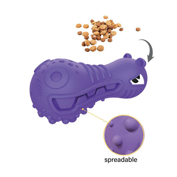 GiGwi Dumbbell Hippo Heads Toy for Dogs