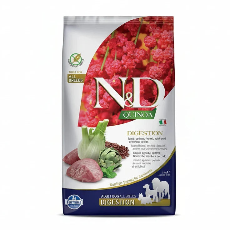 N&D Quinoa Digestion Lamb All Breed Adult Dog Dry Food