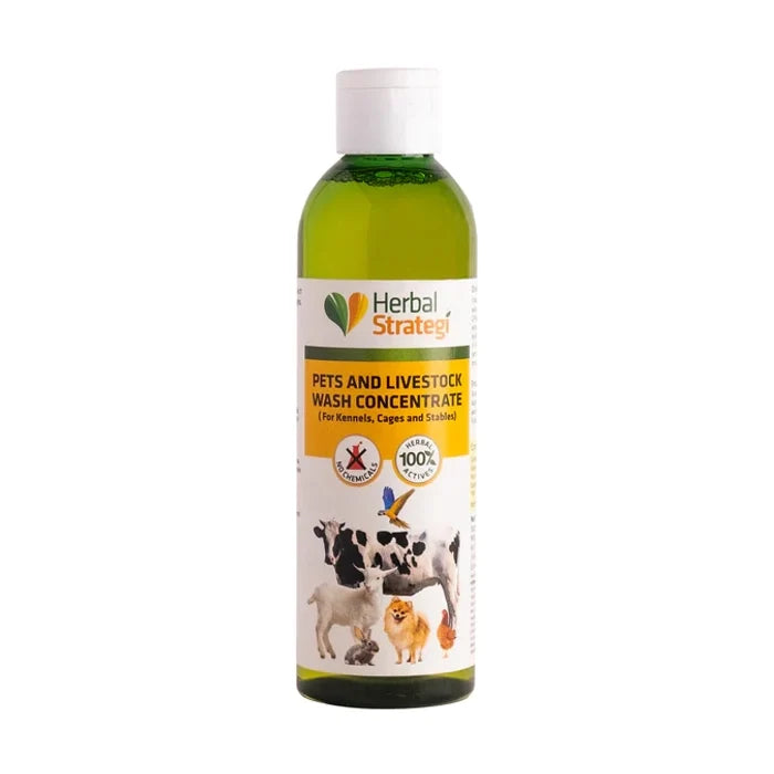Herbal Strategi Livestock Wash Concentrate for Pets