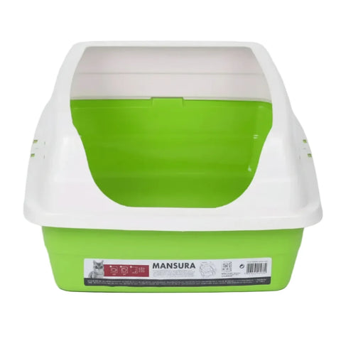 M-Pets Mansura Litter Tray with Rim for Cats