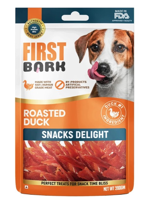 First Bark Roasted Duck Dog Treat