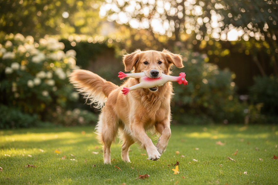 M-Pets Anastasia Chicken Toy for Dogs