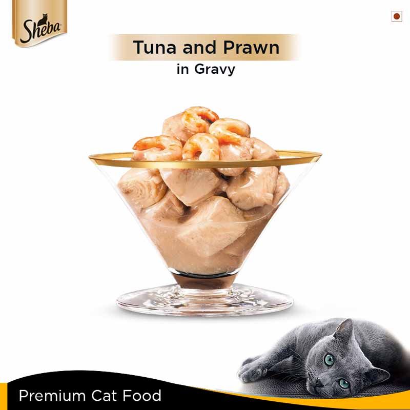 Sheba Deluxe Tuna and Snapper Cat Wet Food