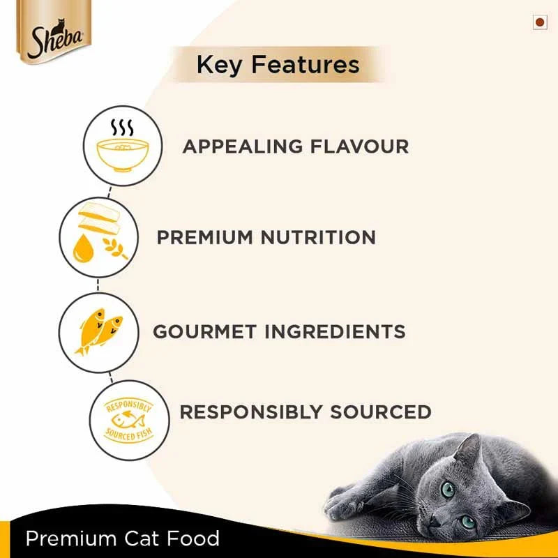 Sheba Deluxe Tuna and Snapper Cat Wet Food