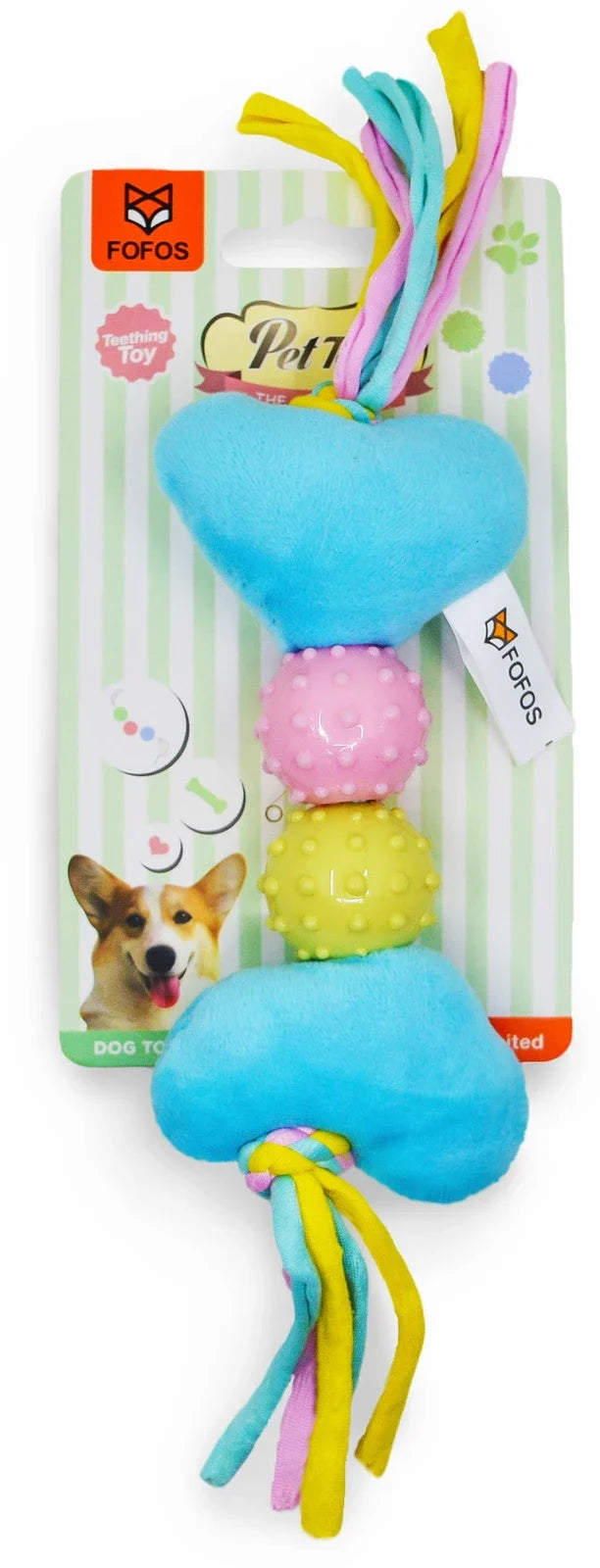 Fofos Baby Pet Bone Durable Teething Dog Toy