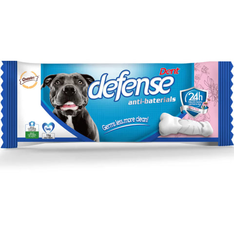 Gnawlers Dent Defense Anti Bacterial Dental Chew Bone for Dogs