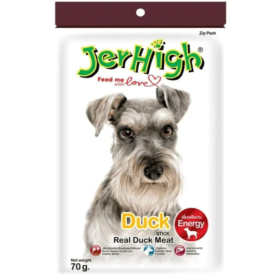 JerHigh Duck Stick Dog Treats
