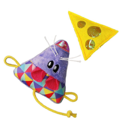 Kong Cat Crackles And Cheese Mouse 2 Pack