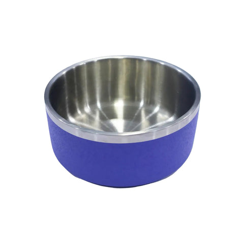 Story Tails Double Wall Dog Bowl Color & Anti Skid  Base