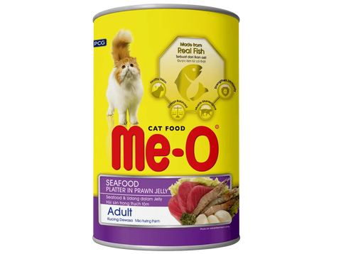 Me-O Seafood Platter in Prawn Cat Wet Food