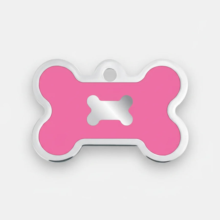 Quick Tag -Dog Name Tag Bone Large