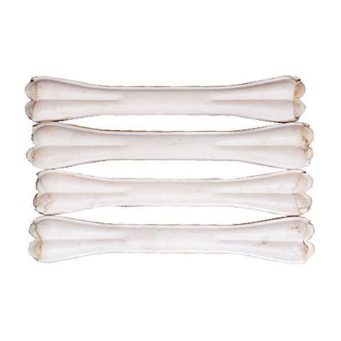 Boonie Bites Premium White Pressed 8 Inch Bones Dog Chew Treat