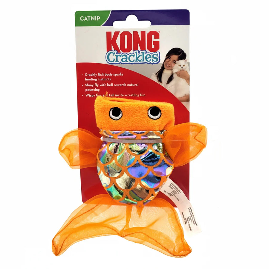 Kong Crackles Gulpz Catnip Cat Toy