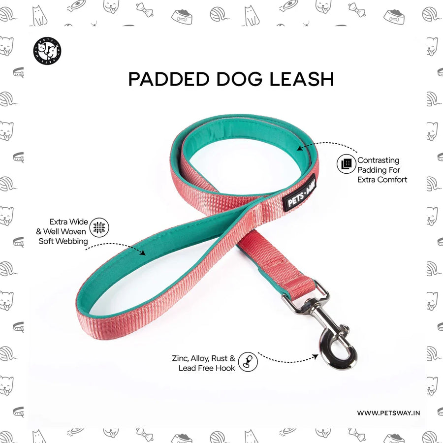 Pets Way Classic Padded Leash For Dogs