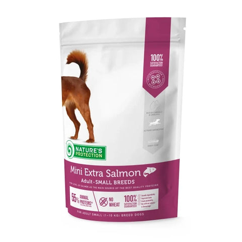 Nature’s Protection Mini Extra Salmon Adult Small breed Dog Dry Food