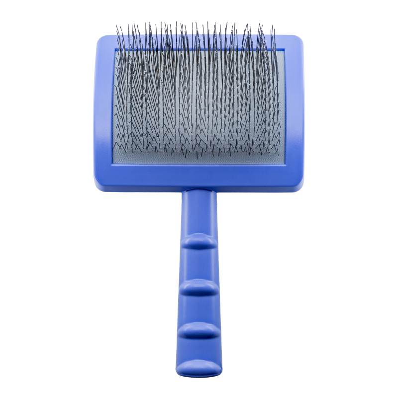 Tauro Pro Line Plastic Brush with Thin Soft Stainless Steel Pins Purple