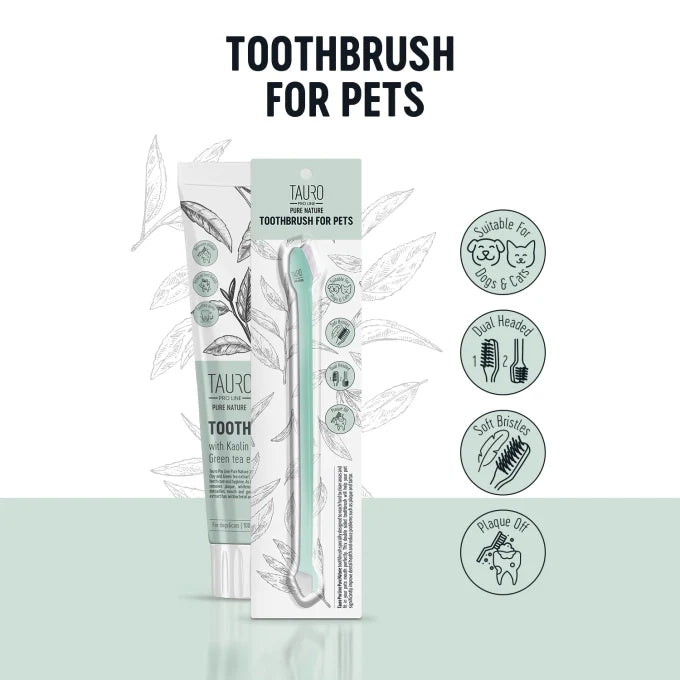 Tauro Pro Line Pure Nature Pet Toothbrush