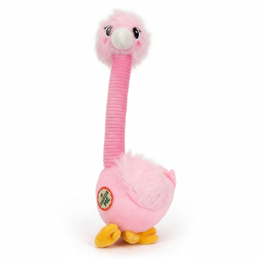 Fofos Long Neck Crinkle Dog Toy