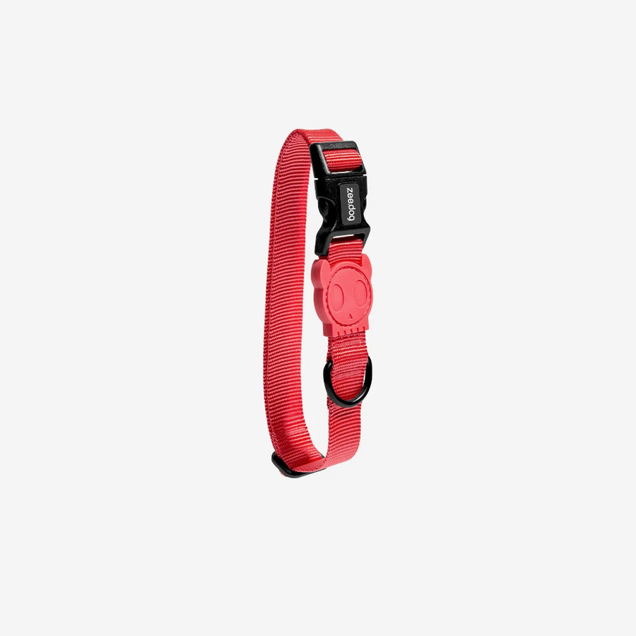 Zee Dog Collar for Dogs - Neon Coral